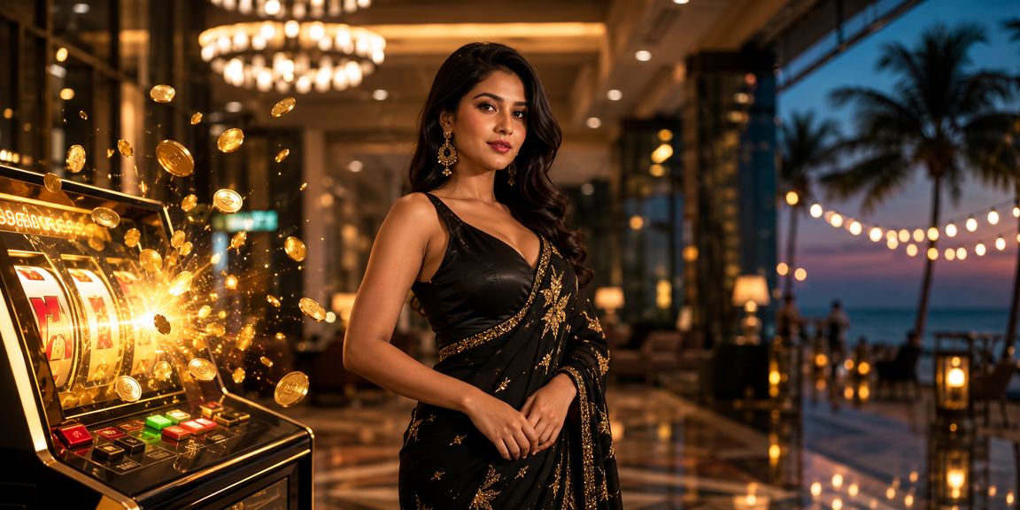 কক্সবাজার সৈকতে স্লট গেম খেলার দৃশ্য